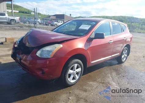 2013 Nissan Rogue S z USA, uszkodzony, nr VIN JN8AS5MV7DW147361